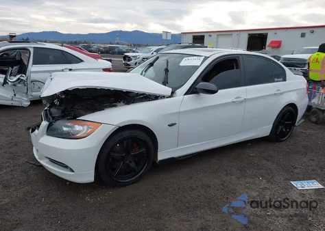 2008 BMW 328I из США, поврежденный, VIN WBAVC53548FZ89346